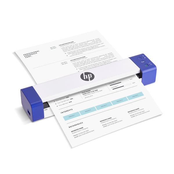 HP Wireless Portable Document Scanner for Double-Sided Scanning
